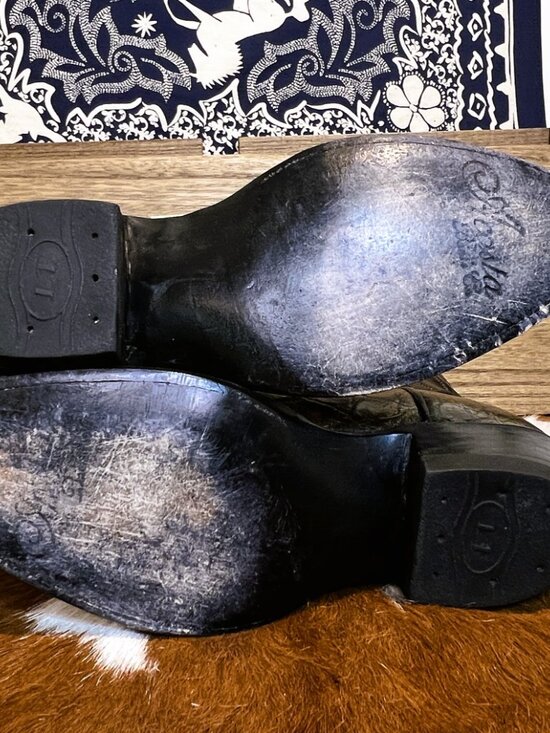 Custom Bespoke Giant American Alligator Cowboy Boots in Men\'s Size 11D main image 6